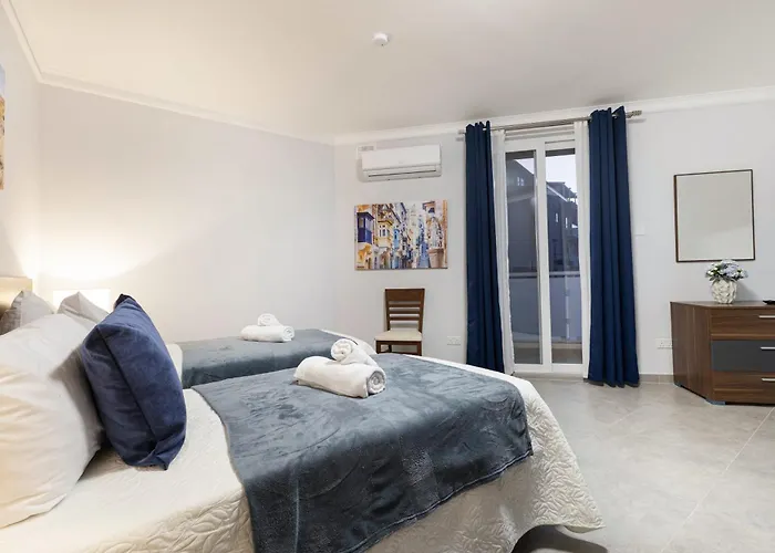 Daire Luxurious & Spacious 2bd At The Podium - Yacht Marina Area, Close To Valletta *